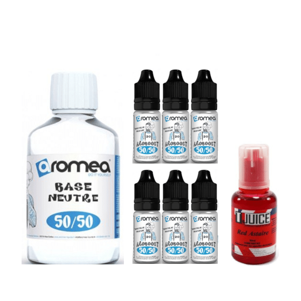 Base e-liquide 50/50 nicotine 6 MG en 200 ML