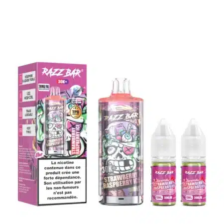 Puff Razz Bar 30K - Strawberry Raspberry Ice