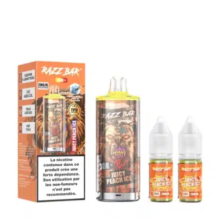 Puff Razz Bar 30K - Juicy Peach Ice
